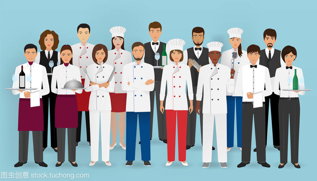 穿制服的餐厅团队 构建专业与高效的服务体系